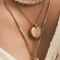 زنجیر ساده طلا