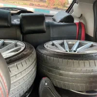 رینگ ووسن چرخی با لاستیک