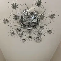 لوستر سقفی نو طرح شکوفه ۶ شعله
