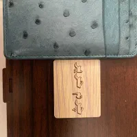 کیف جاکارتی چرم طبیعی حریر چرم شترمرغ با جعبه چوبی|کیف، کفش، کمربند|تهران, اختیاریه|دیوار