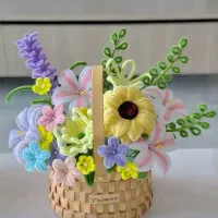 گل های ماندگار و مخملی پیپ پاک کن|گل مصنوعی|تهران, شهرک پاسداران|دیوار