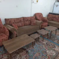 مبل ۷ نفره به همراه ۴ عدد عسلی