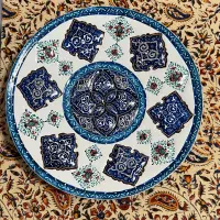 ظرف مس مینا کاری