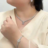 سرویس نقره امرال زالیا۸۲۰۳نقره رضازاده بدون اجرت|بدلیجات|تبریز, |دیوار