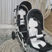 کالسکه کودک دوقلو|کالسکه و لوازم جانبی|کرج, شهرک بنفشه|دیوار