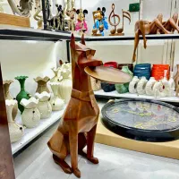 خرگوش فایبرگلس سگ میزبان..|مجسمه، تندیس، ماکت|اهواز, کمپلو جنوبی|دیوار