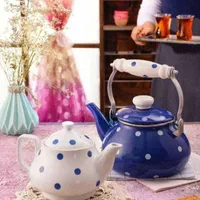 کتری وقوری لعابی.واستیل ترکیه وارداتی بروز بازار|قوری، کتری، قهوه‌ساز دستی|بروجرد, |دیوار