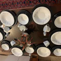 سرویس هجده نفره آرکوپال اسپانیایی|ظروف سرو و پذیرایی|قم, حنیف نژاد|دیوار