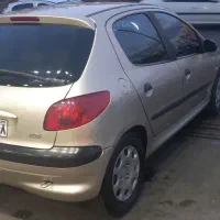 پژو ۲۰۶ تیپ ۲ مدل ۸۳ رنگ بژ|خودرو سواری و وانت|کرج, شاهین‌ویلا|دیوار