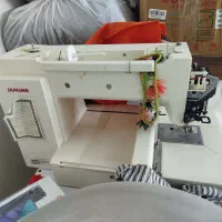 چرخ گلدوزی ژانومه 450 سبز