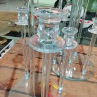 شمعدان کریستال /میز پلکسی/میز نامزدی|خدمات پذیرایی، مراسم|اصفهان, شهریار|دیوار