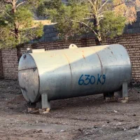 تانکر مخزن آب گالوانیزه ورق خارجی ۴ میل۶۰۰۰ لیتر