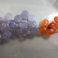 عقیق کبود .یاسی. پرتقالی یمنی.