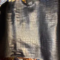 چرم اصل رنگ‌ نوک مدادی