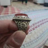 انگوشترعقیق.دست.سازقدیمی