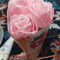 ساخت انواع شاخه گل و دسته گل