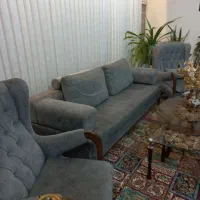 فروش مبل ۵ نفره چوب راش شناسنامه دار|مبلمان خانگی و میز عسلی|گرمسار, |دیوار