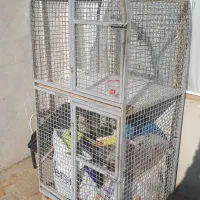 قفس آهنی بزرگ و زیبا