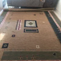 دو تخته فرش ۱۲ متری فانتزی طرح فانوس شکلاتی