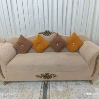 مبل هفت نفره با میز عسلی