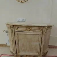 کنسول تمام چوب منبت کاری شده