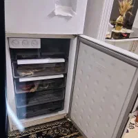 یخچال مارک الکترو استیل سالم