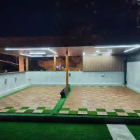 ساخت سازه های فلزی مدرن  آلاچیق آبنما باربیکیو