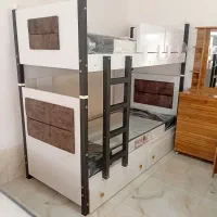 تخت دو طبقه ویکنفره و دو نفره|تخت و سرویس خواب|صوفیان, |دیوار