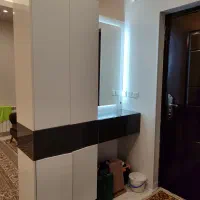 جا کفشی و جا لباسی آیینه دار ایستاده