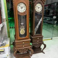 ساعت ایستاده چوبی