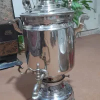 سماور گازی ۲۰ لیتری برنجی سالم و قابل استفاده|سماور، چای‌ساز، قهوه‌ساز|تبریز, |دیوار