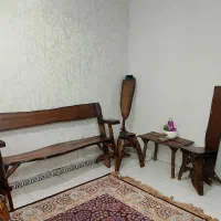 مبل روستیک جنگلی|مبلمان خانگی و میز عسلی|ملارد, |دیوار