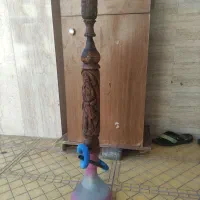 قلیان چوبی وبرنجی