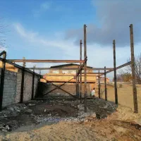 جوشکاری نبشی کشی راویز کاری شیروانی اسکلت فلزی