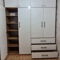 ساخت انواع کمد دیواری نقد و اقساطی|جاکفشی، کمد، دراور|قم, آذر (نکویی)|دیوار