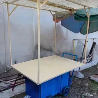 .  چرخ دستی  مناسب کباب و میوه...