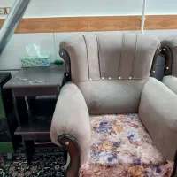 مبل ۷نفره راحتی|مبلمان خانگی و میز عسلی|تاکستان, |دیوار
