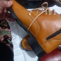 پوتین چرمی سایز ۴۱|کیف، کفش، کمربند|جلین, |دیوار