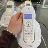 تلفن بیسیم آک سفید کیفیت بالاelife پاناسونیک ضمانت|تلفن رومیزی|تهران, ایرانشهر|دیوار