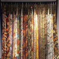 پارچه گل آبرنگی