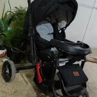 کالسکه کریر گهواره نوزاد در حد نو|کالسکه و لوازم جانبی|لاهیجان, آهندان|دیوار