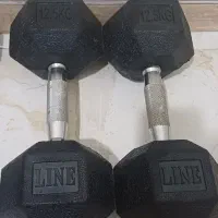 دمبل شش ضلعی در ۴ وزن مختلف|تجهیزات ورزشی|اندیشه, اندیشه فاز ۱|دیوار