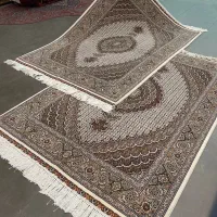 فرش دستباف (بساک) دوجفت ۳ متری ماهی تبریز