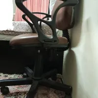 صندلی چرخدار چرم|صندلی و نیمکت|شهریار, |دیوار
