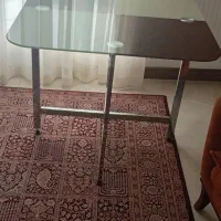 میز شیشه ای ۴ نفره
