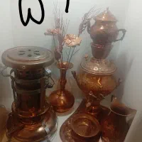 تعدادی ظروف مسی