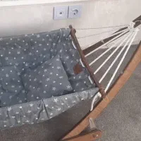 گهواره سننی ننو و تشک گارددار