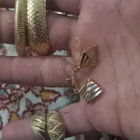 انگشتر  و گوشواره و النگو طلا