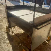 گاری چهارچرخ سیب زمینی جگرکی و غیره|فروشگاه و مغازه|ایلخچی, |دیوار