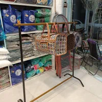 رگال نگهدارنده لباسی مدل تاشو رنگ کوره ای|مبلمان خانگی و میز عسلی|اصفهان, شاه پسند|دیوار